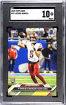 Commanders Jayden Daniels 2025 Topps Now No.23 SGC Graded 10 Rookie Single Card (5830937)