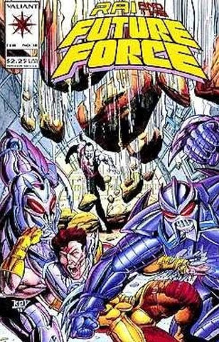 Rai and the Future Force Issue #18 February 1993 Comic Book