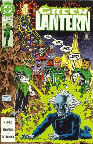 Green Lantern Issue #7 December 1990 Comic Book
