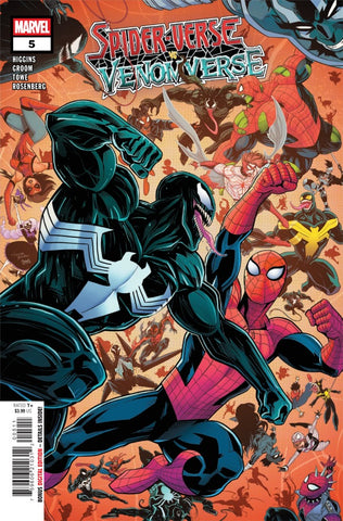 Spider-Verse vs. Venomverse Issue #5 September 2025 Cover A Comic Book