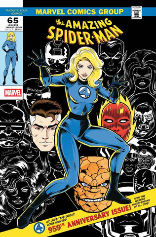 Spider-Man: Amazing Issue #65 LGY #959 January 2025 Variant Cover Homage Comic Book