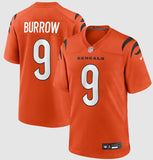 Bengals Mens Game Jersey Burrow9