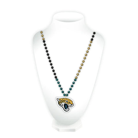 Jaguars Team Beads w/ Medallion