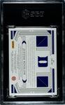 Duke Justice Winslow 2020-21 Panini National Treasures No.LM-JW #10/25 Relic SGC Graded 9 Single Card