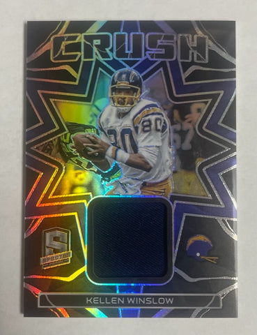 Chargers Kellen Winslow 2023 Panini Spectra No.CRU-KWI #94/99 Relic Single Card