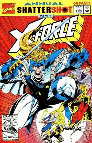 X-Force Issue #1 Annual 1992 Comic Book