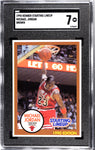 Bulls Michael Jordan 1990 Kenner Starting Lineup "1990 Edition" SGC Graded 7 Single Card (4796697)
