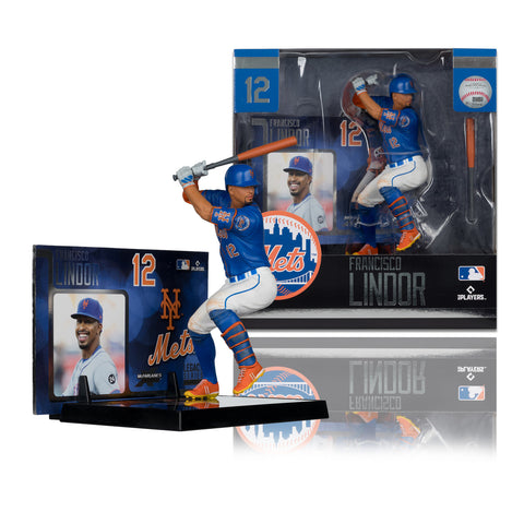 Mets Francisco Lindor 7" McFarlane Figure Sports Picks Legacy Series Figure #16