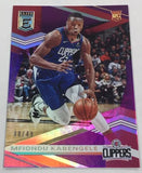 Clippers Mfiondu Kabengele 2019-20 Donruss Elite #38/49 No.107 Rookie Single Card