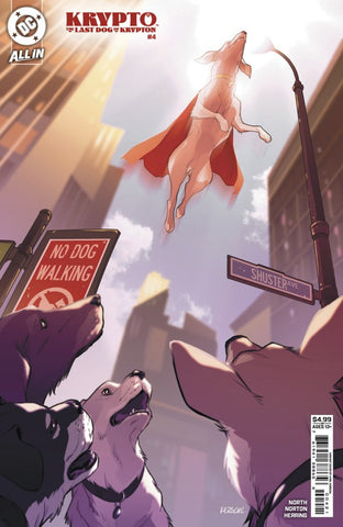 Krypto: The Last Dog of Krypton Issue #4 September 2025 Cover B Comic Book