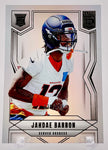 Broncos Jahdae Barron 2025 Panini Donruss Elite No.168 #638/999 Rookie Single Card