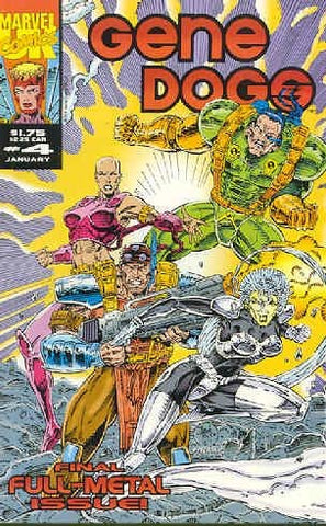 Gene Dogs Issue #4 January 1994 Comic Book