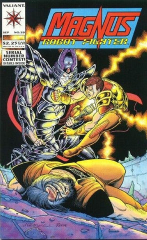 Magnus Robot Fighter Issue #28 September 1993 Comic Book