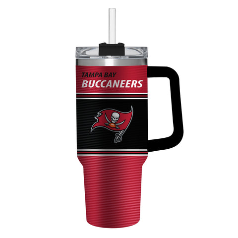 Buccaneers 40oz Stainless Steel Canyon Cup w/ Straw