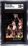 Bulls Michael Jordan 1999 Upper Deck MJ Career No.44 The Championship Years SGC Graded 10 Single Card (0254592)