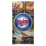 Twins Beach Towel 30" x 60" Spectra Stadium