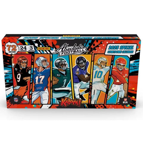 2025 Panini Absolute Countdown Calendar NFL Hobby Box