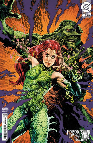 Poison Ivy/Swamp Thing: Feral Trees Issue #1 October 2024 Variant Cover B Comic Book