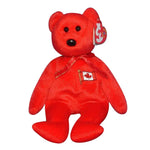 TY Beanie Baby 8.5" - Pierre 2001 Red Bear