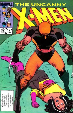 Uncanny X-Men Issue #177 January 1984 Comic Book