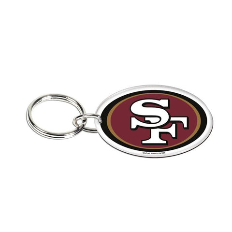 49ers Keychain Premium Acrylic Logo