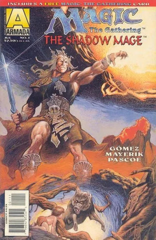 Magic the Gathering: Shadow Mage Issue #1 July 1995  Comic Book