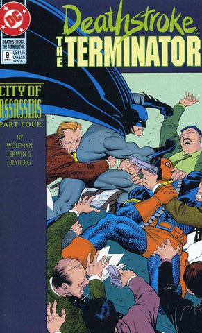 Deathstroke: The Terminator Issue #9 April 1992 Comic Book