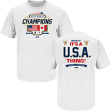 Team USA Mens Shirt It's a USA Thing! 2026 Hockey Champs