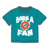 Dolphins Kids Shirt Born A Fan