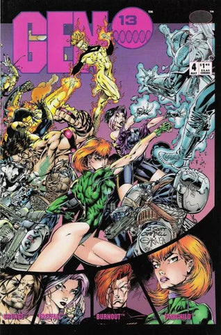 Gen 13 Issue #4 May 1994 Comic Book