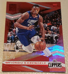Clippers Mfiondu Kabengele 2019-20 Donruss Elite #51/75 Red Aspirations Rookie Single Card