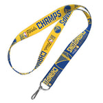 Warriors 2022 NBA Finals Champs Lanyard Reversible