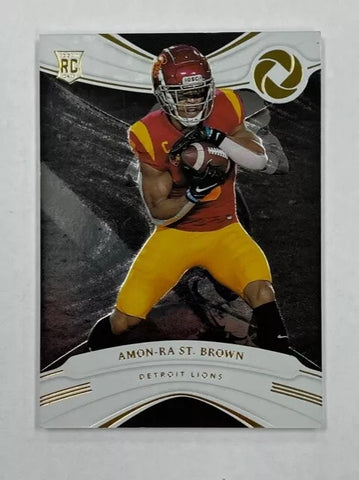 Lions/USC Amon-Ra St. Brown 2021 Panini Gold Standard No.O-34 #16/39 Rookie Single Card