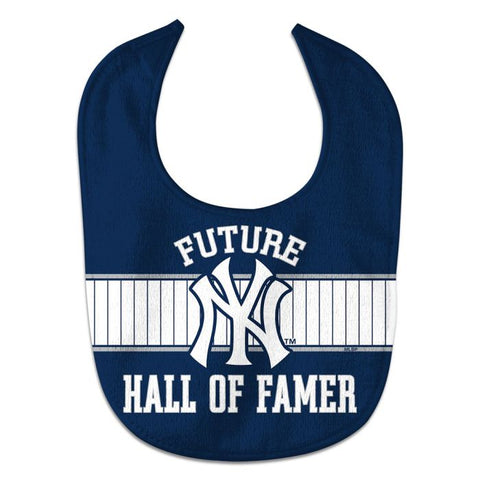 Yankees Baby Bib All Pro Future Hall of Famer Blue