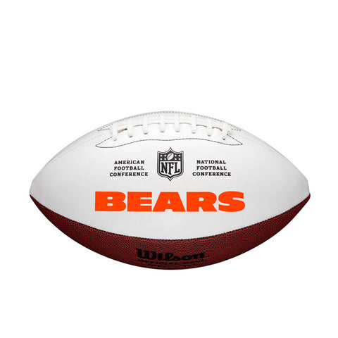 Bears White Panel Football