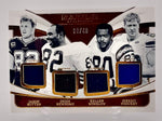 Multi-Team Witten/Newsome/Winslow/Shockey 2024 Panini Immaculate No.IM-TE #30/40 Relic Single Card
