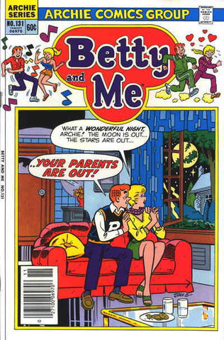 Betty and Me Issue #131 November 1982 Comic Book