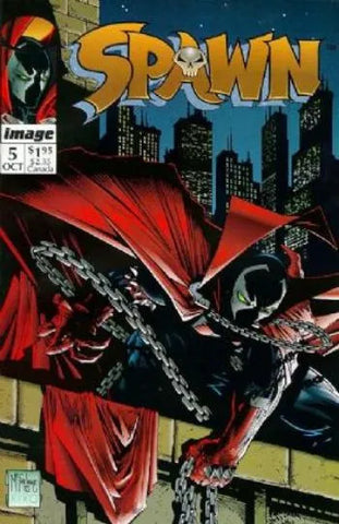 Spawn Issue #5 October 1992 Comic Book