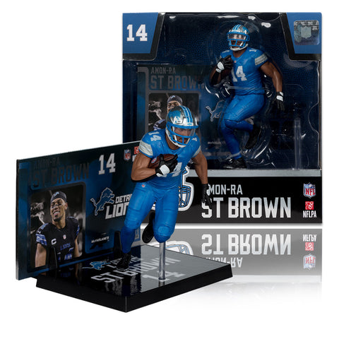 Lions Amon-Ra St. Brown 7" McFarlane Figure Sports Picks Legacy Series Figure #39