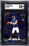 Bears Caleb Williams 2024 Panini Prizm No.25 SGC Graded 10 Rookie Single Card