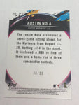 Mariners Austin Nola 2020 Topps Fire #80/99 Rookie Single Card