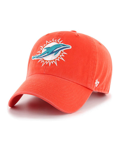 Dolphins Hat 47' Clean Up Adjustable Orange