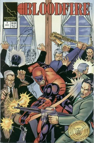 Bloodfire Issue #7 December 1993 Comic Book