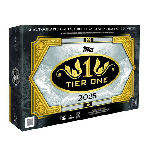 2025 Topps Tier One MLB Hobby Box