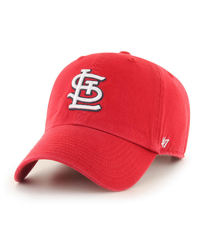 Cardinals Hat 47' Clean Up Adjustable Red MLB