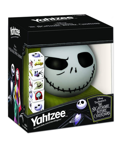 The Nightmare Before Christmas Yahtzee Game