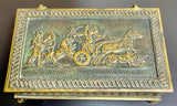Bronze Trinket Box Designed by Max Le Verrier Art Deco Antique