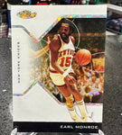 Knicks Earl Monroe 2005 Topps Finest No.139 White #163/199 Single Card