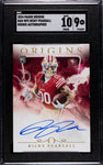 49ers Ricky Pearsall 2024 Panini Origins No.RAU-RPE SGC Graded 9 Autographed Rookie Single Card