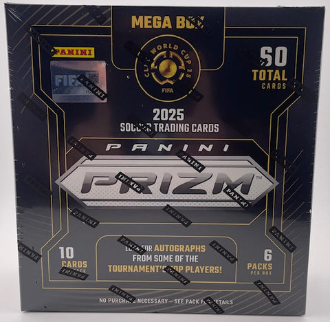 2025 Panini Prizm FIFA World Cup Soccer Hobby Mega Box